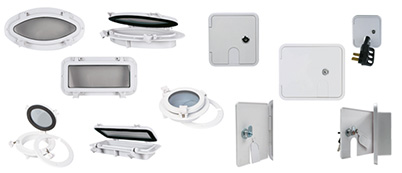 Portholes-actuators-hatches-manholes