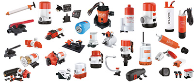 Diesel fuel - Oil - Water pumps