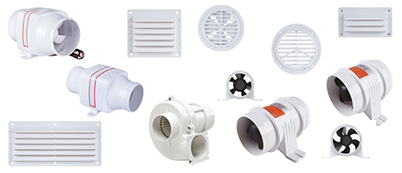 Air vents and blowers