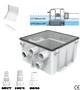 KIT SCARICO DOCCIA SEAFLO 800 - 1200 GPH