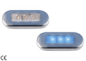 LUCE DI CORTESIA OVALE A LED - WATERPROOF IP67