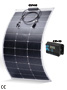PANNELLO SOLARE SEMI FLESSIBILE 