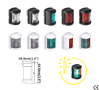 FANALI DI NAVIGAZIONE COMPACT A LED "SEAFLO" FINO A 12 MT